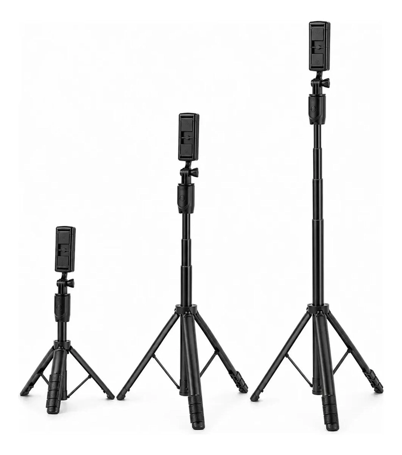 TRIPODE AJUSTABLE Y PALO SELFIE CON CONTROL REMOTO - 8