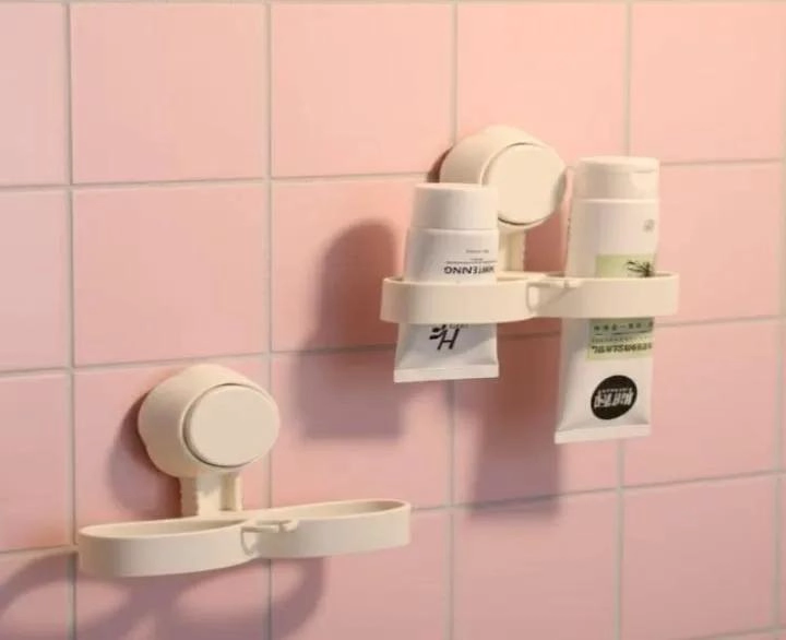 ORGANIZADOR DE BAÑO CON VENTOSAS PARA PRODUCTOS DE LIMPIEZA - 3
