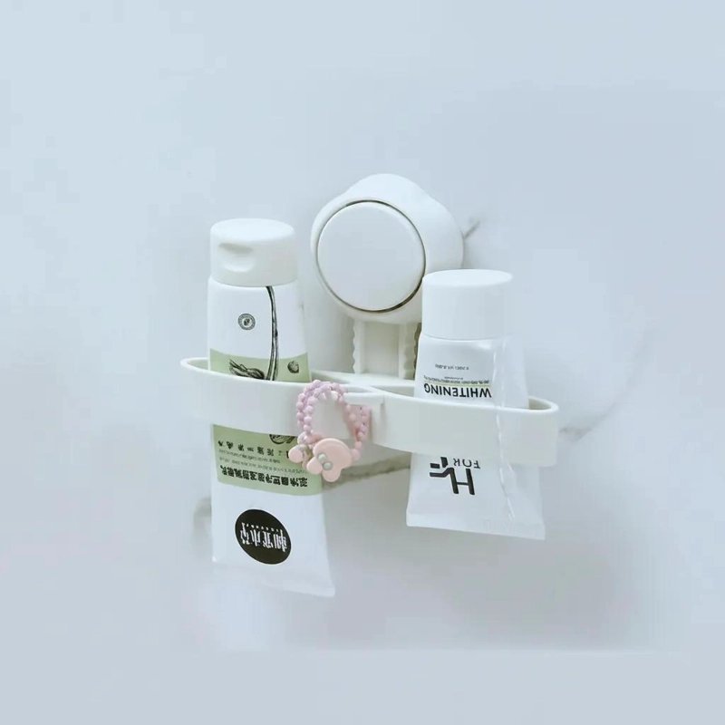 ORGANIZADOR DE BAÑO CON VENTOSAS PARA PRODUCTOS DE LIMPIEZA - 6