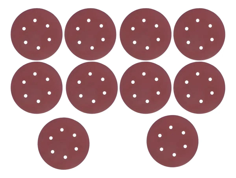 DISCOS DE LIJAS ORBITALES DE 9 PULGADAS GRANO 120 PACK DE 10 - 1