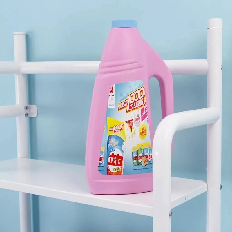 REPISA DE BAÑO ORGANIZADOR PORTATIL DE FIERRO CON 3 ESTANTES - 3
