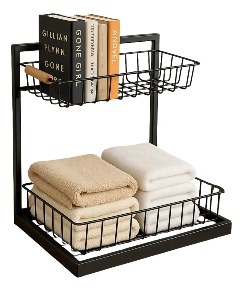 ORGANIZADOR DE COCINA DE 2 NIVELES PARA BAJO LAVAPLATOS - 1