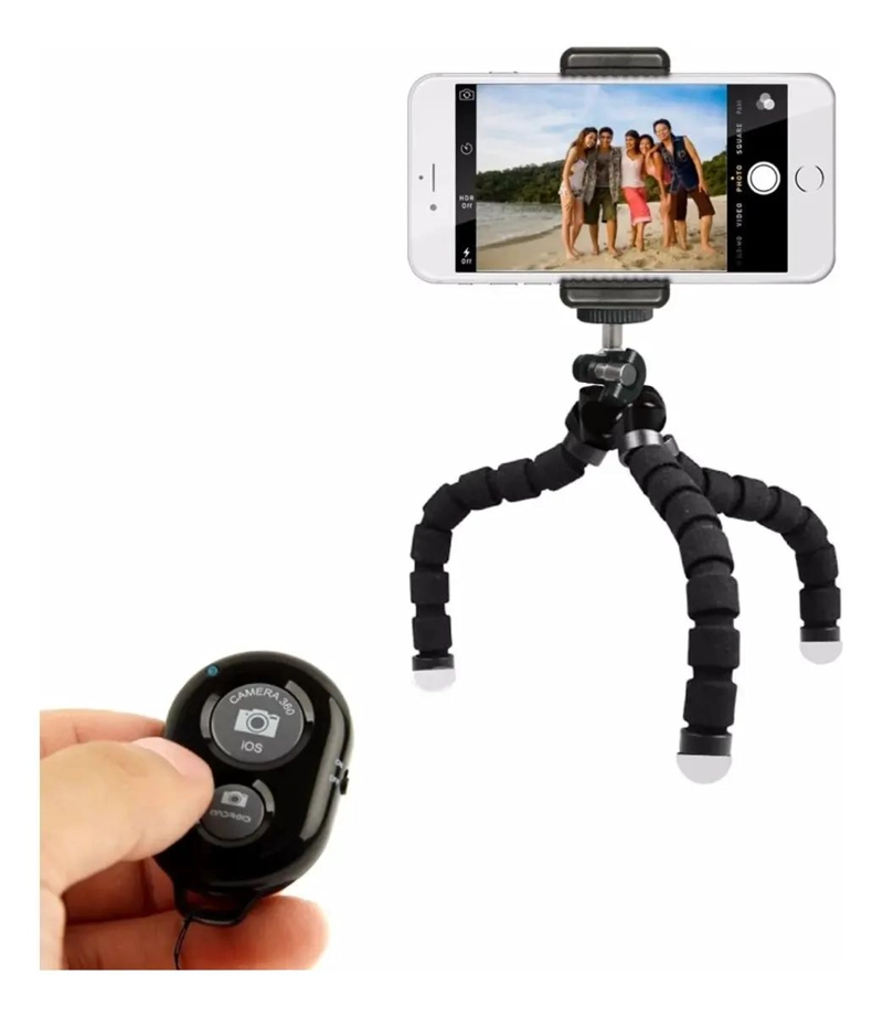 TRIPODE FLEXIBLE 360° PARA CAMARAS Y SMARTPHONES - 2