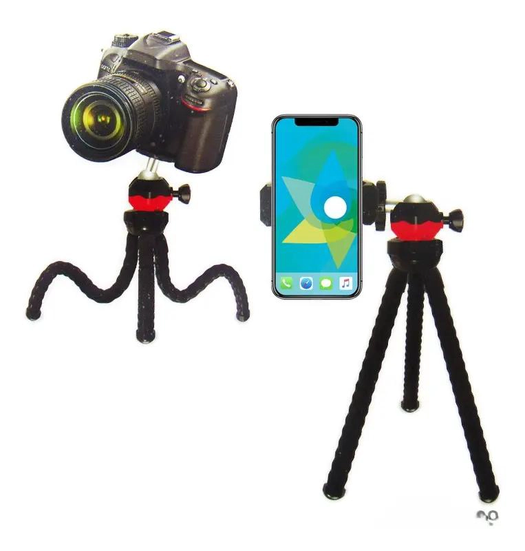 TRIPODE FLEXIBLE 360° PARA CAMARAS Y SMARTPHONES - 3