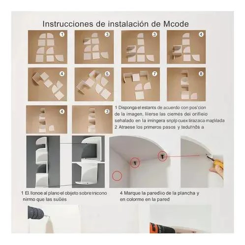 REPISA ESQUINERO DECORATIVA MINIMALISTA 5 NIVELES PARA BAÑO - 7