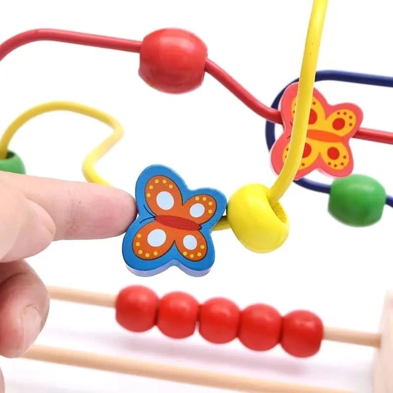 PACK DE JUGUETES DIDACTICOS DE MADERA PARA BEBE S ESTIMULACION - 8