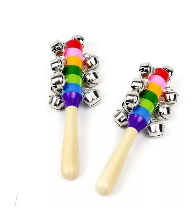 PACK DE 5 JUGUETES MUSICALES DIDACTICOS DE MADERA PARA NIÑOS - 10