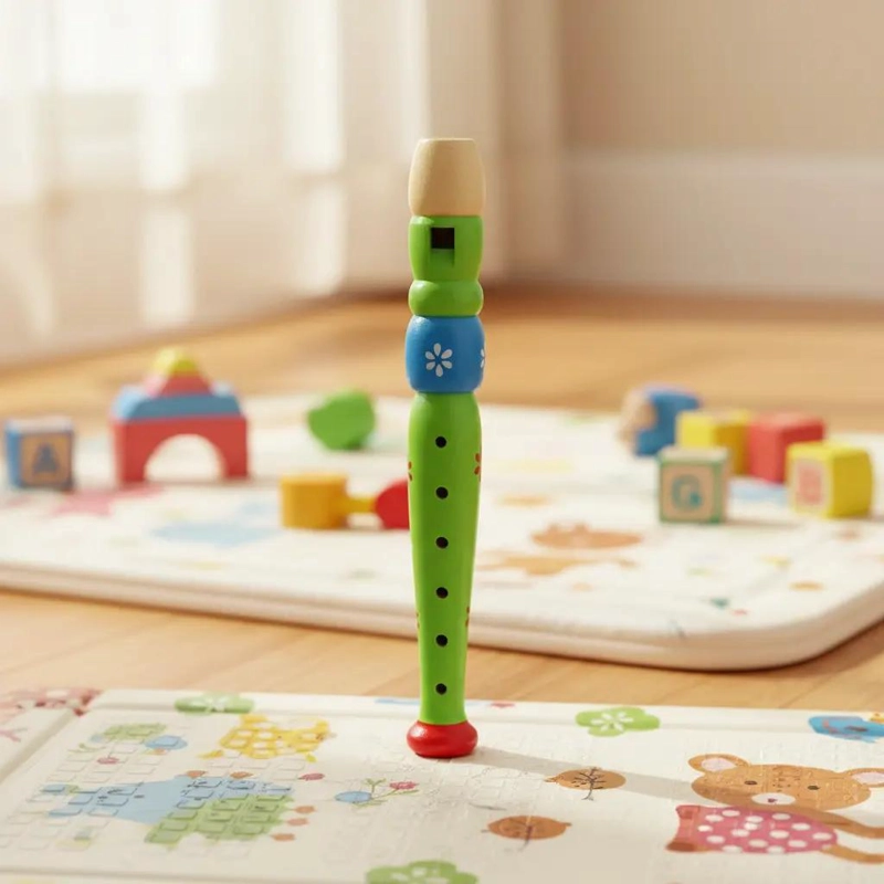 PACK DE 5 JUGUETES MUSICALES DIDACTICOS DE MADERA PARA NIÑOS - 3