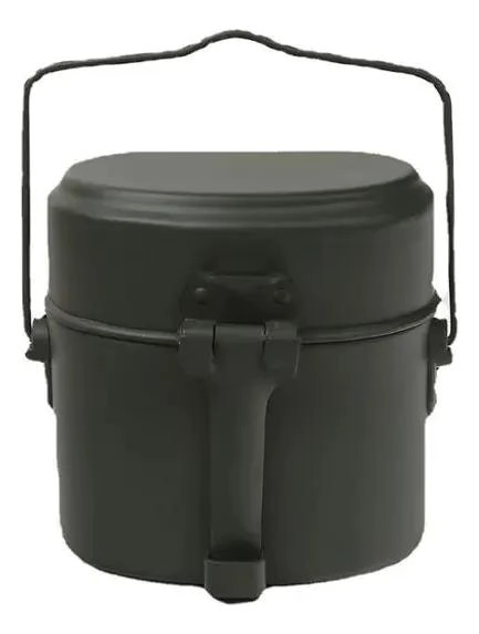 SET OLLA CANTIMPLORA CAMPING 2 LITROS ALUMINIO - 2