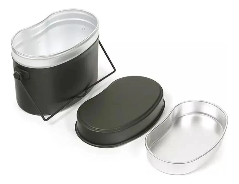 SET OLLA CANTIMPLORA CAMPING 2 LITROS ALUMINIO - 7