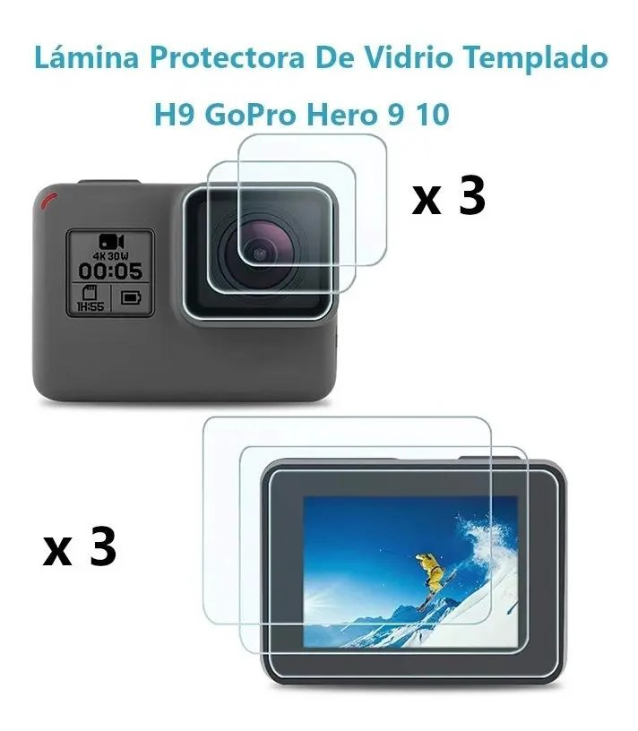 KIT COMPLETO DE ACCESORIOS PARA CAMARA DE AVENTURA - 3