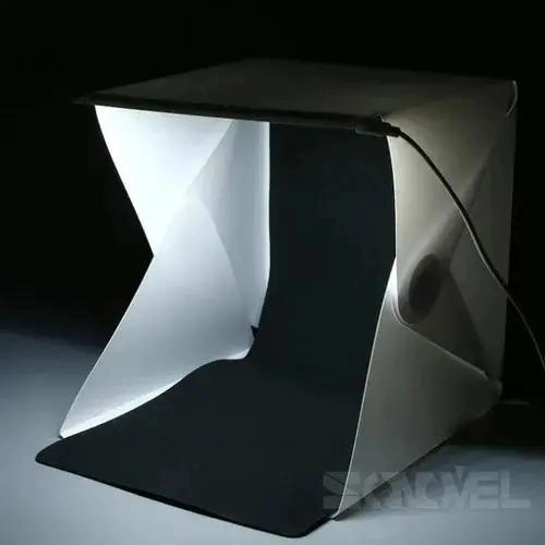 ESTUDIO FOTOGRAFICO PORTATIL 30X30CM PARA OBJETOS PEQUEÑOS - 4