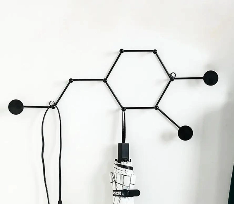 PERCHERO DE PARED CON DISEÑO CIENTIFICO ORIGINAL - 1