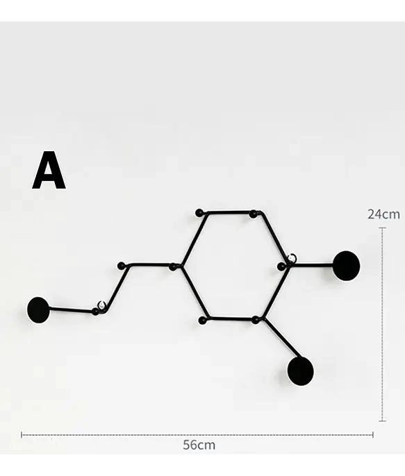 PERCHERO DE PARED CON DISEÑO CIENTIFICO ORIGINAL - 2