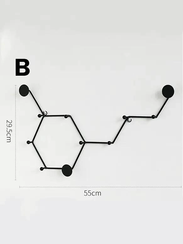 PERCHERO DE PARED CON DISEÑO CIENTIFICO ORIGINAL - 3