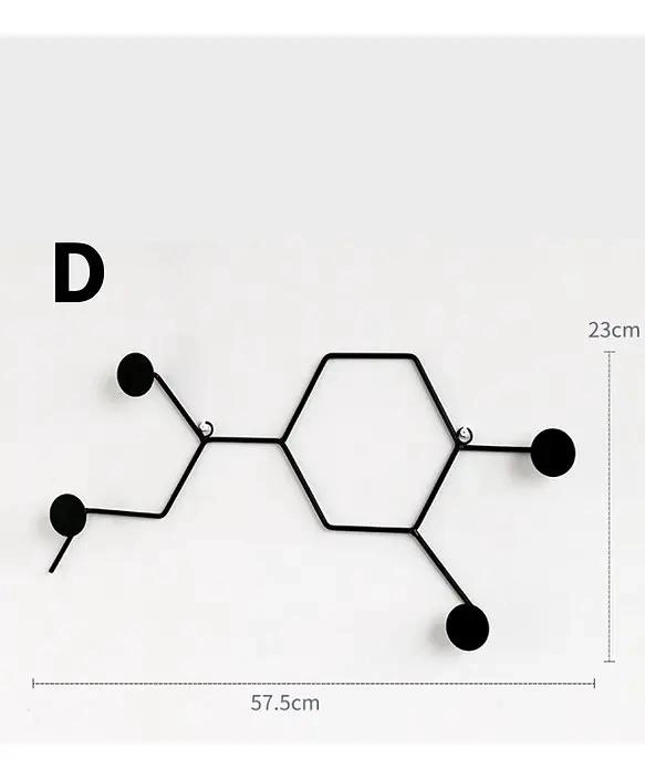 PERCHERO DE PARED CON DISEÑO CIENTIFICO ORIGINAL - 4
