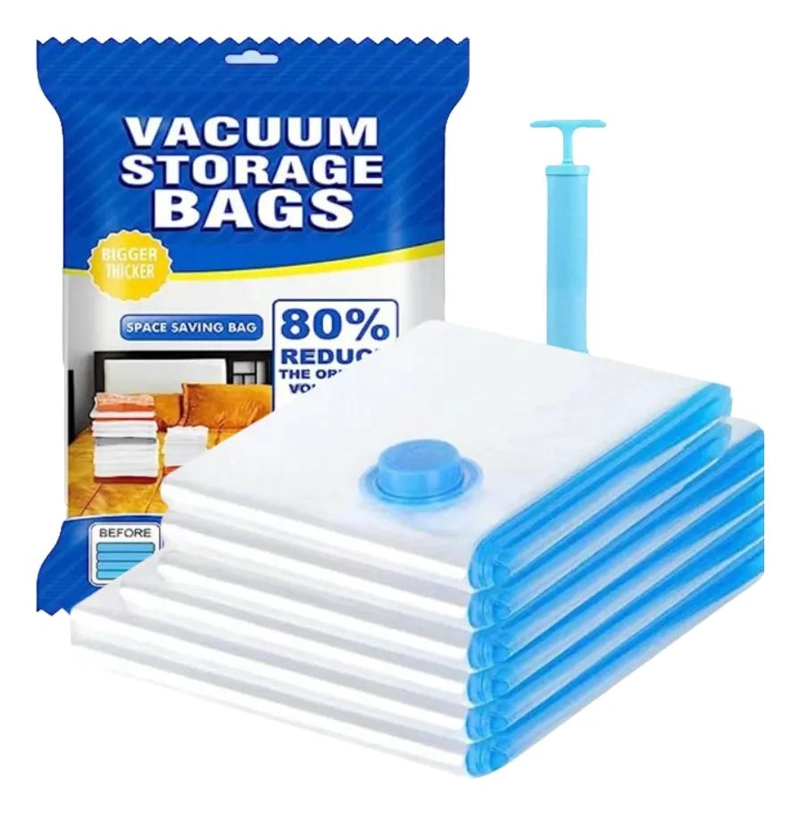 BOLSAS DE ALMACENAMIENTO AL VACIO CON BOMBA MANUAL - 1