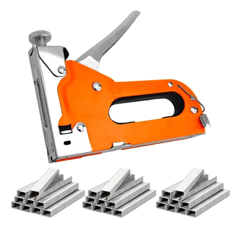 ENGRAPADORA MANUAL PARA TAPICERIA CON 5600 GRAPAS - 1