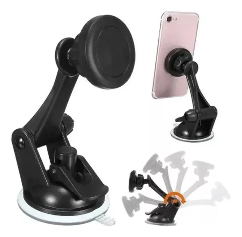 SOPORTE MAGNE TICO PARA TELE FONO EN AUTO CON BASE SEGURA - 3