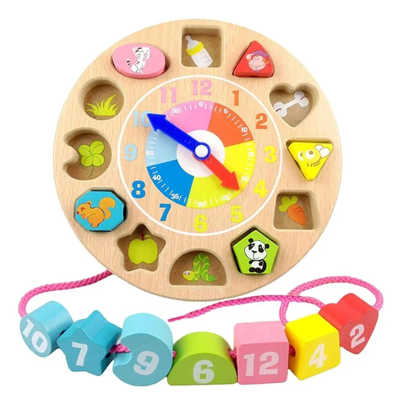 JUEGO DE ENCAJE EDUCATIVO CON FORMAS GEOME TRICAS - 1