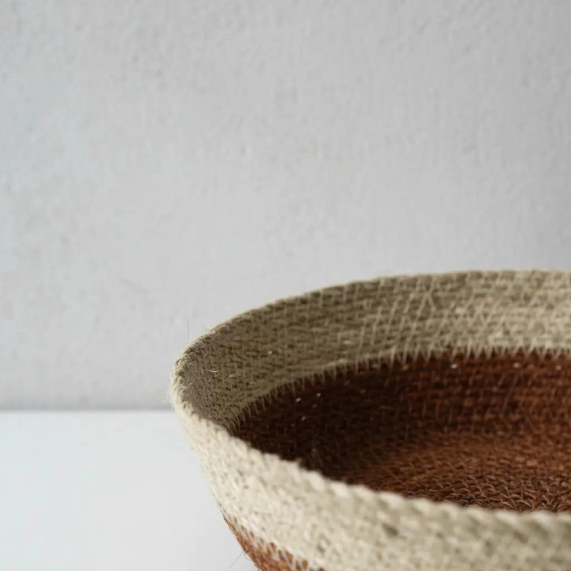 CANASTOS ORGANIZADORES DE MIMBRE PARA ALMACENAMIENTO 21X6 CM - 7