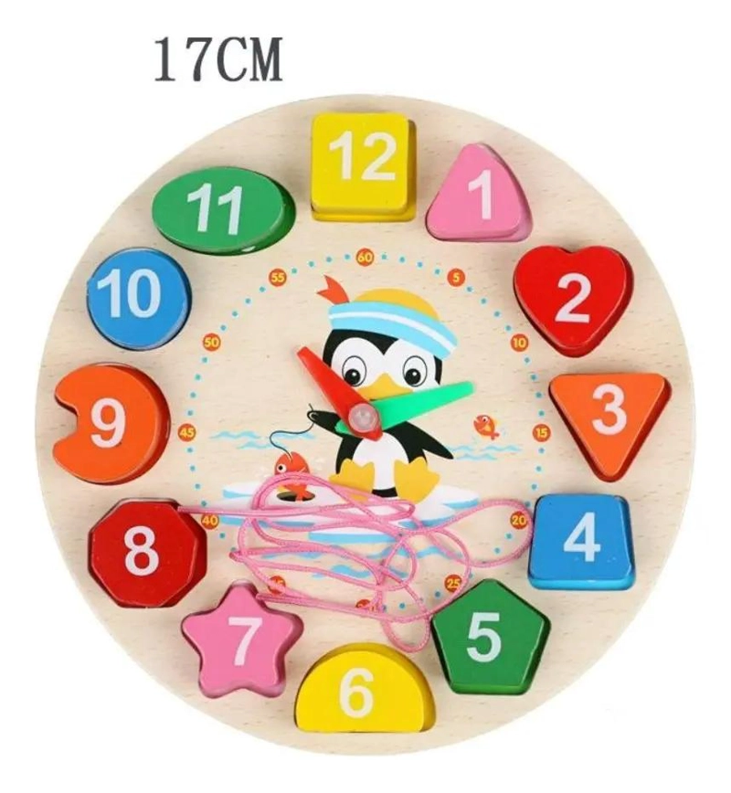 PACK DE 10 JUGUETES DIDACTICOS DE MADERA PARA NIÑOS - 5