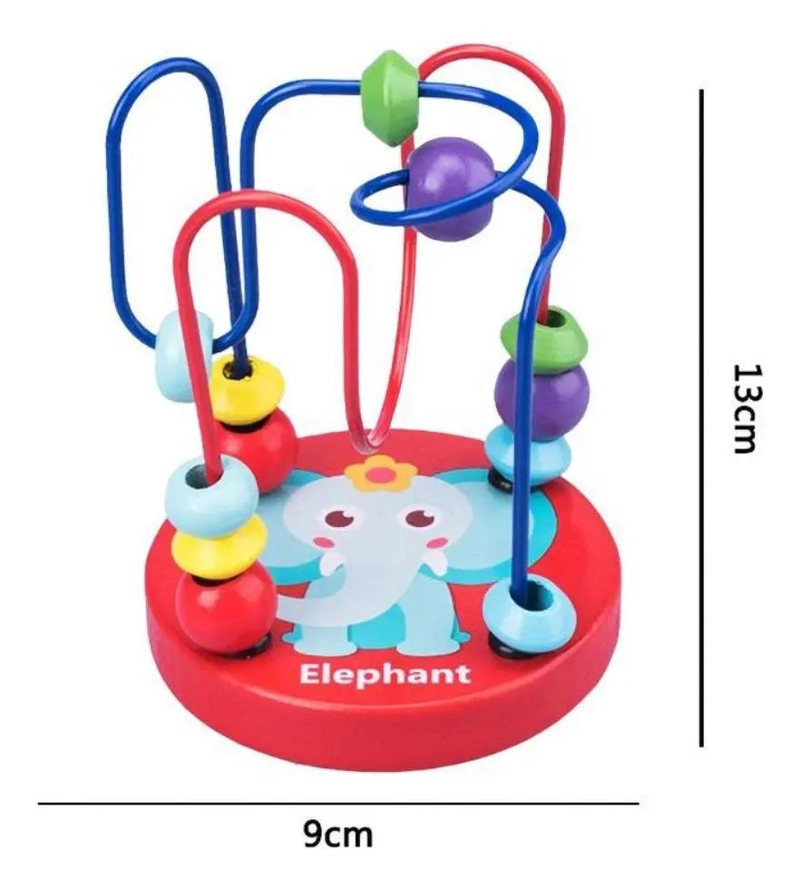 PACK DE 10 JUGUETES DIDACTICOS DE MADERA PARA NIÑOS - 6