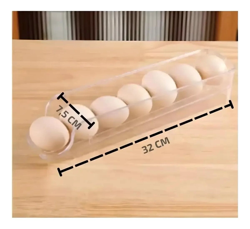 PACK DE 2 ORGANIZADORES DE HUEVOS RODANTES PARA 21 UNIDADES - 2