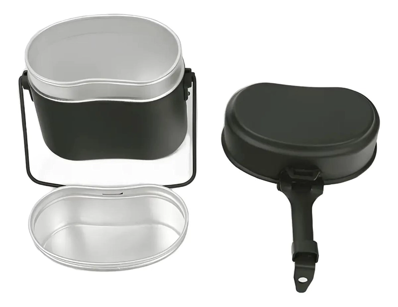 SET DE OLLA DE ALUMINIO PARA CAMPING Y ACTIVIDADES AL AIRE LIBRE - 1