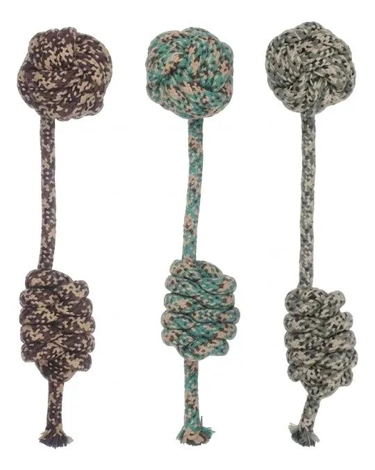 JUGUETE CUERDA MORDEDOR PARA PERROS 32 CM RESISTENTE - 1