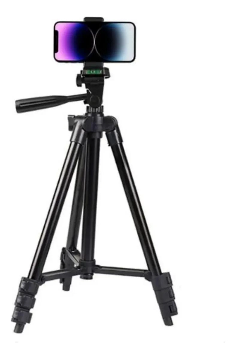 TRIPODE PROFESIONAL AJUSTABLE PARA CAMARA Y CELULAR - 2