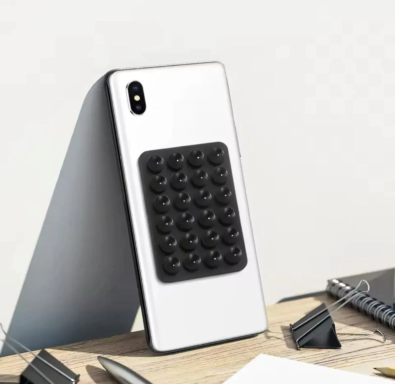 PACK DE 2 SOPORTES DE SILICONA CON VENTOSA PARA CELULAR - 5