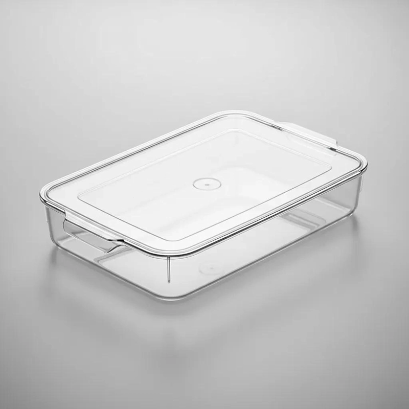 ORGANIZADOR DE REFRIGERADOR CON TAPA PARA ALIMENTOS Y ARTICULOS - 5