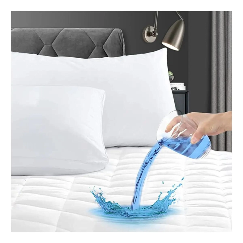 PROTECTOR IMPERMEABLE PARA COLCHON KING CON DISEÑO TRANSPIRABLE Y SUAVE - 1