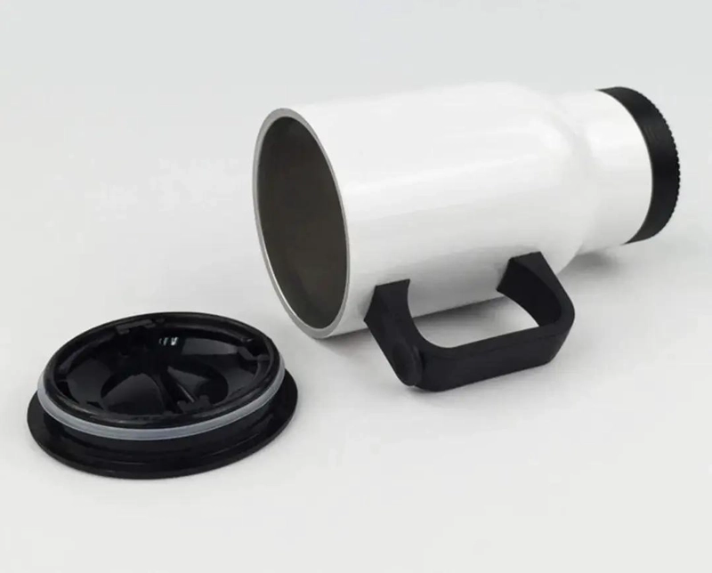 PACK DE 2 TAZAS MUG TE RMICAS METALICAS CON TAPA - 7