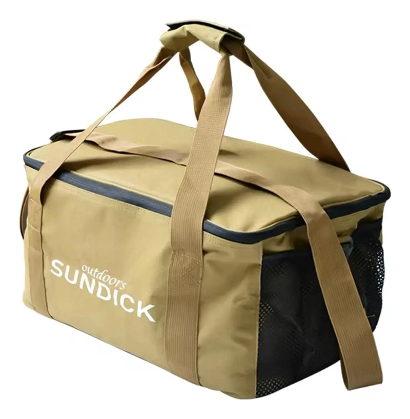 CANASTA PLEGABLE PARA PICNIC Y CAMPING CON MULTIPLES BOLSILLOS - 1