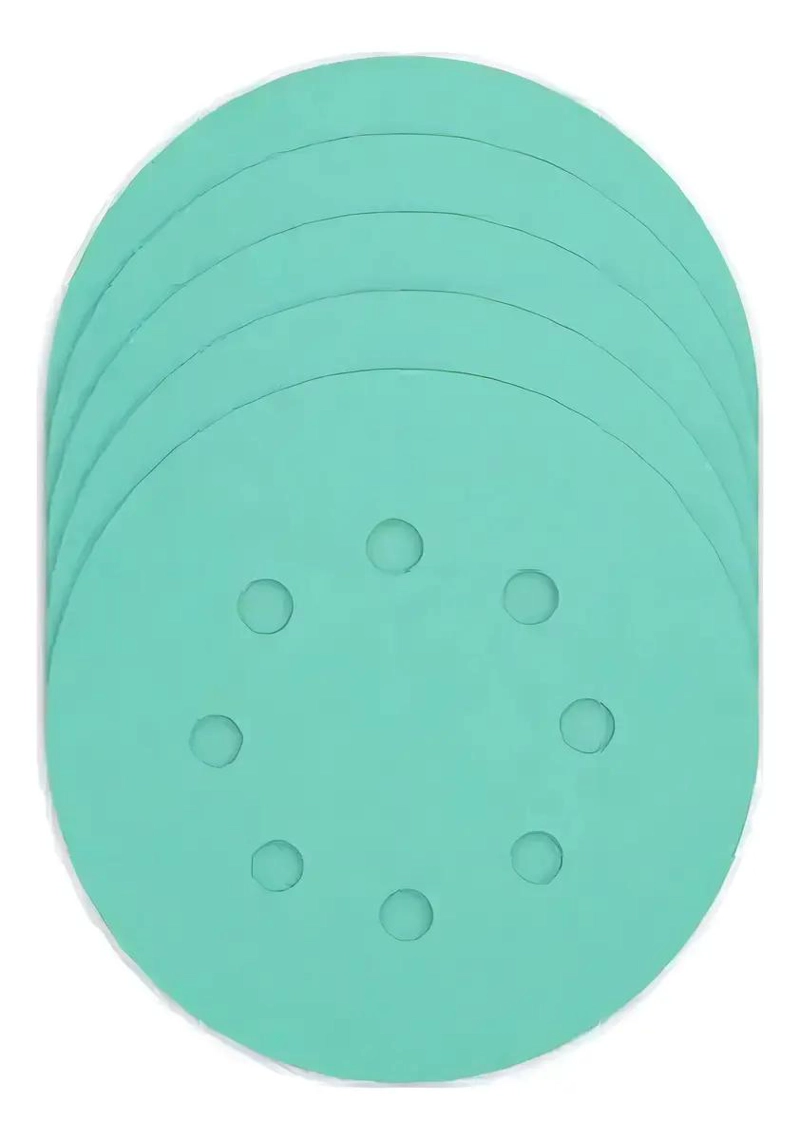 LIJAS VELCRO 150MM PARA LIJADORA ROTO ORBITAL 50 UNIDADES - 1