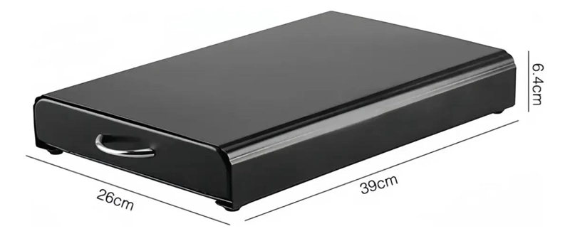 ORGANIZADOR METALICO PARA 60 CAPSULAS DE CAFE  EN COLOR NEGRO - 3