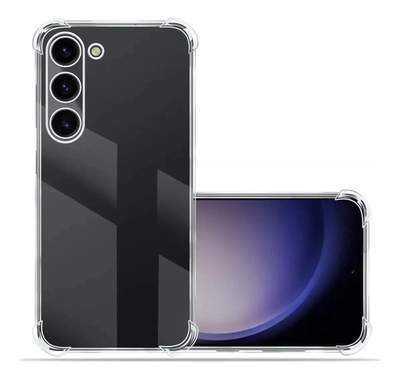 FUNDA TRANSPARENTE ANTIIMPACTO PARA SAMSUNG GALAXY S23 CON LAMINA - 4
