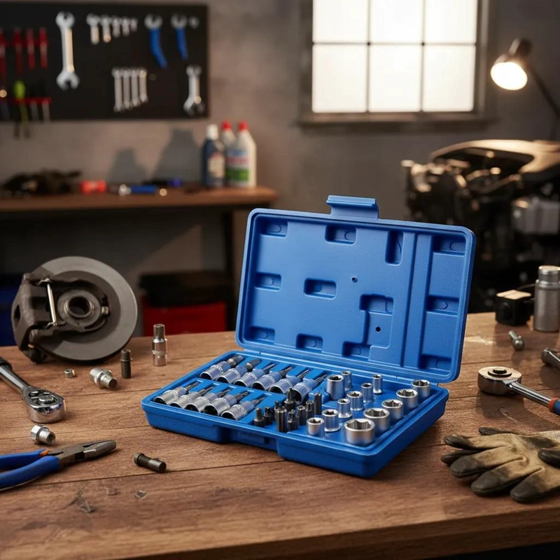KIT DE HERRAMIENTAS CON ESTUCHE DE TRANSPORTE - 6
