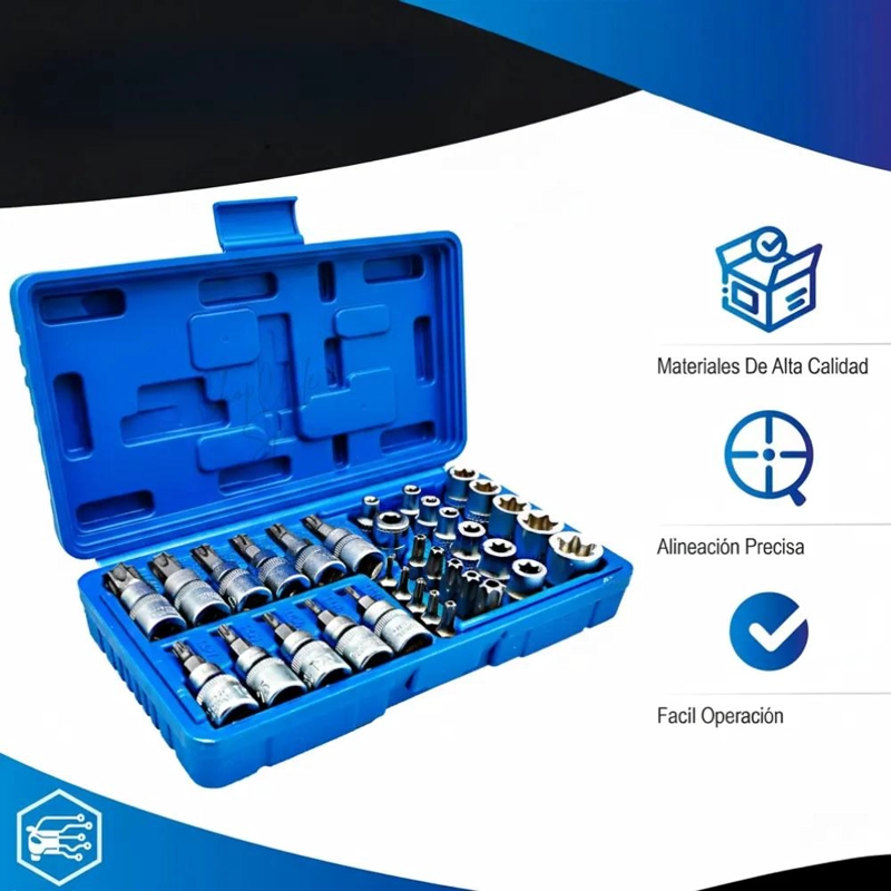 KIT DE HERRAMIENTAS CON ESTUCHE DE TRANSPORTE - 7