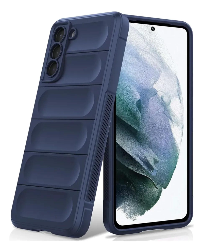 CARCASA DE SILICONA PARA SAMSUNG GALAXY S21 5G CON PROTECTOR DE CAMARA - 1