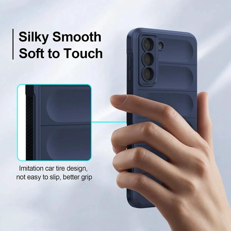 CARCASA DE SILICONA PARA SAMSUNG GALAXY S21 5G CON PROTECTOR DE CAMARA - 6
