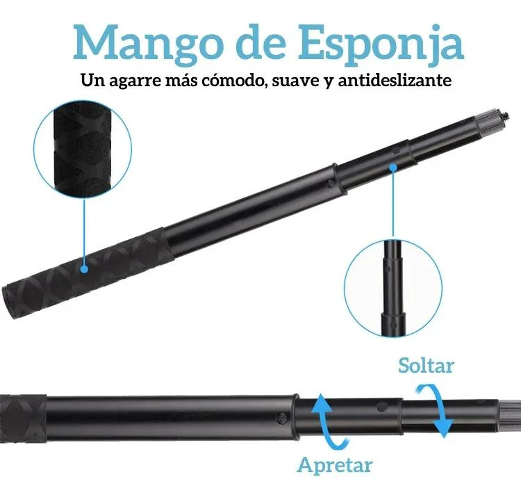 SOPORTE PARA CAMARAS DE ACCION Y MONOPIE  INVISIBLE - 7