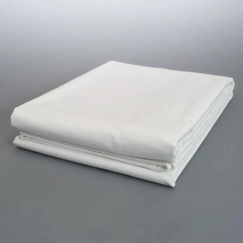 FUNDA PLUMON 200 HILOS BLANCA CON ALETA PARA 1.5 PLAZAS - 3