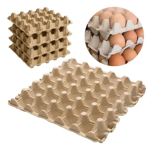 BANDEJAS PARA EMPAQUE DE 30 HUEVOS, PAQUETE DE 120 UNIDADES - 1