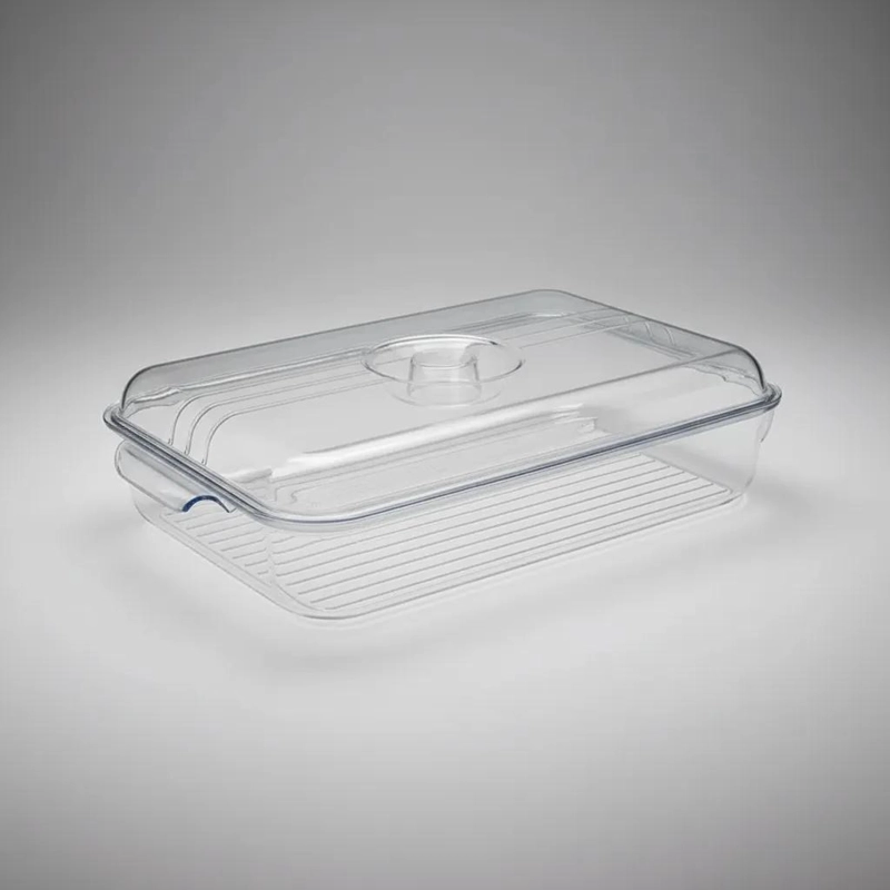 BANDEJA ORGANIZADOR ACRILICO PARA REFRIGERADOR MULTIUSOS - 5