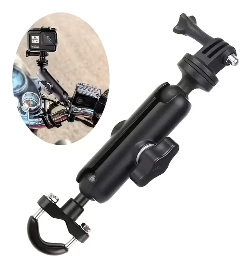 SOPORTE PARA BICICLETA O MOTOCICLETA PARA CAMARA DE ACCION - 1