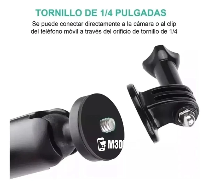 SOPORTE PARA BICICLETA O MOTOCICLETA PARA CAMARA DE ACCION - 7