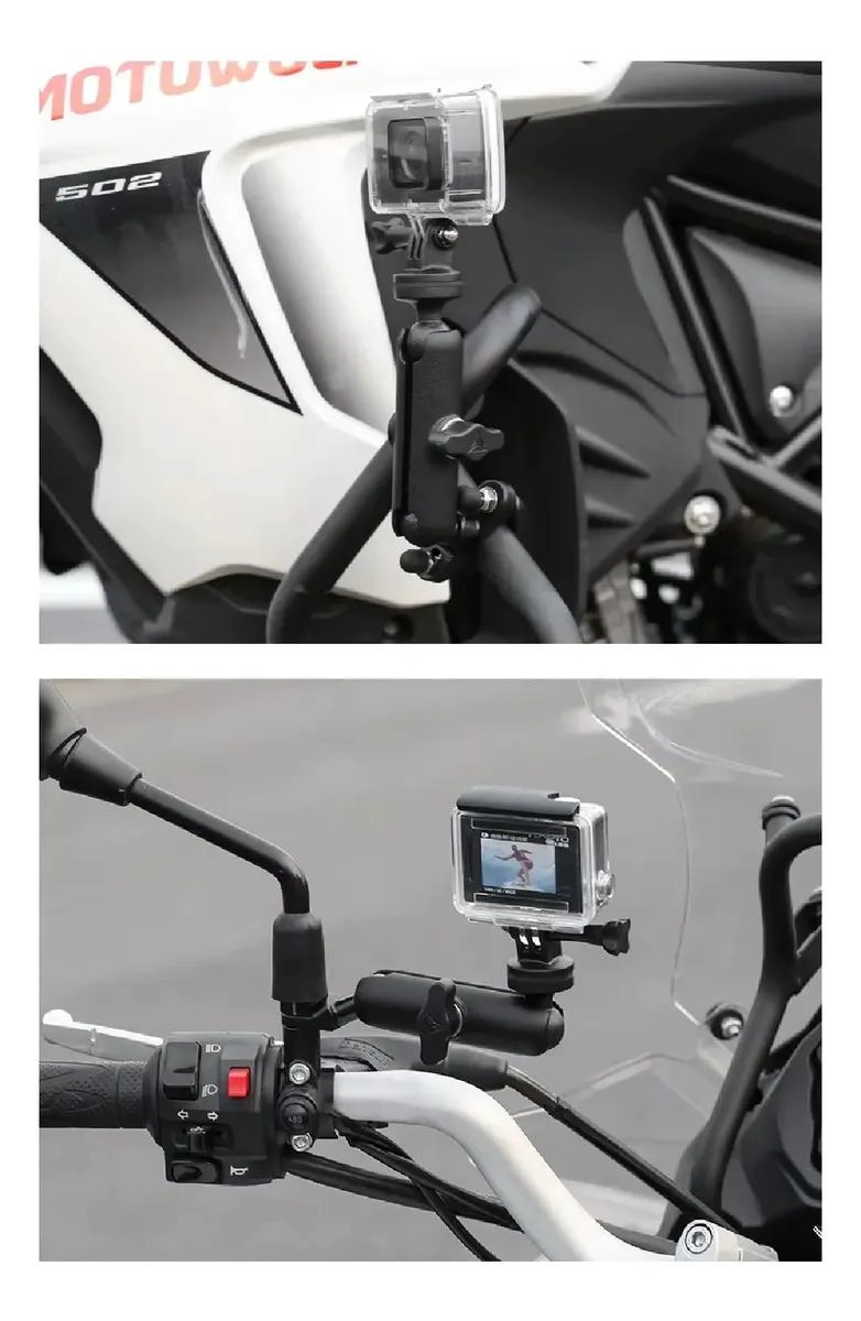 SOPORTE PARA BICICLETA O MOTOCICLETA PARA CAMARA DE ACCION - 9